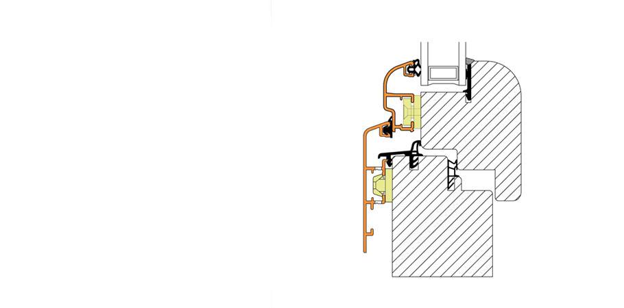 Sistema Alfa - Rivestimento infissi Sistema Alfa - Rivestimento infissi